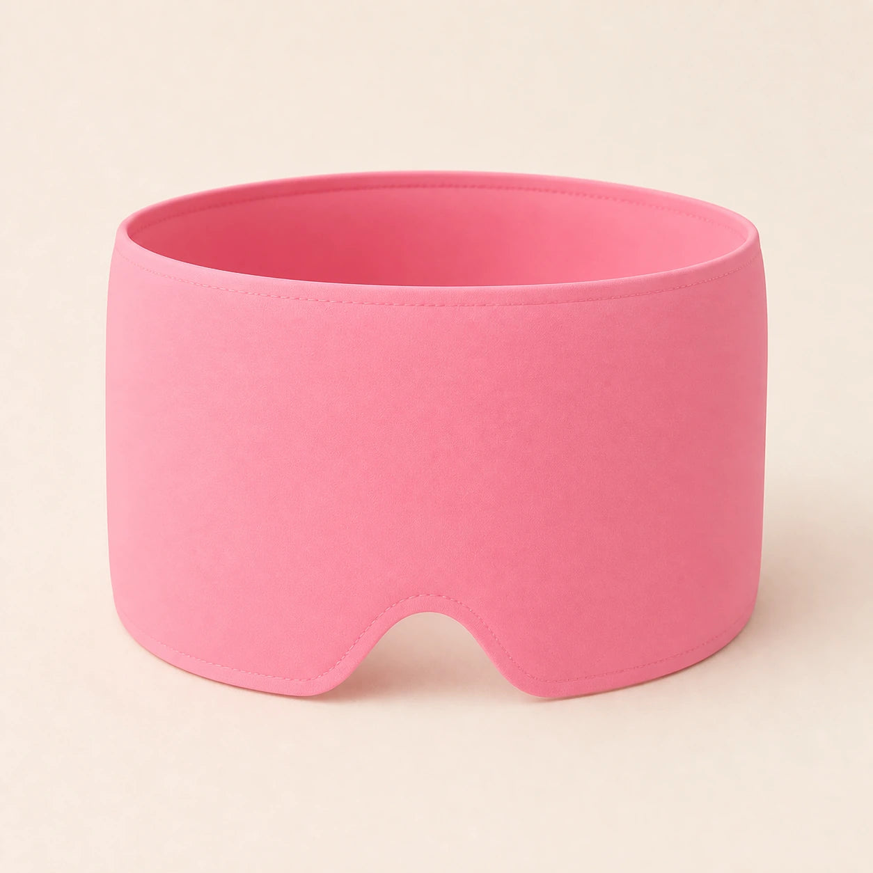 Gorro de gel rosa de cobertura frontal